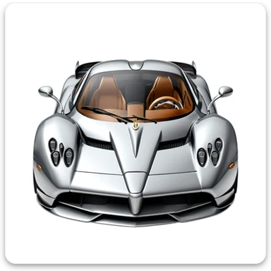 Pagani car logo sticker
