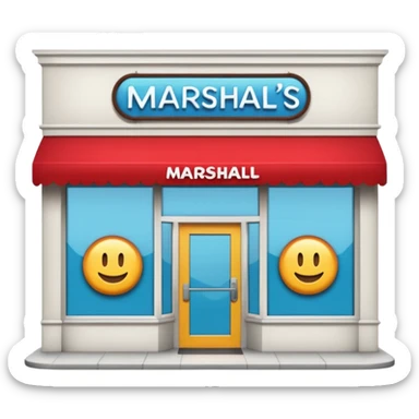 Marshall’s (store) sticker