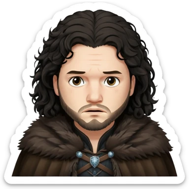 Kut Harrington as Jon Snow  sticker