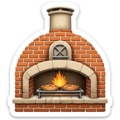 brick oven sticker