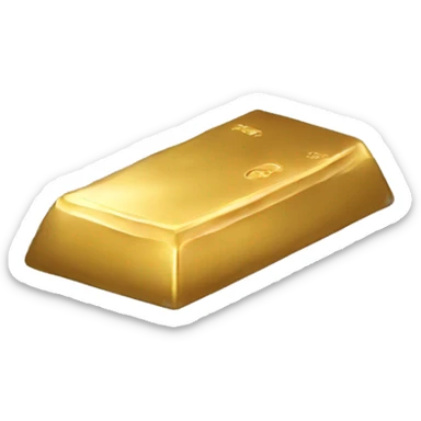 gold BAR dirty sticker