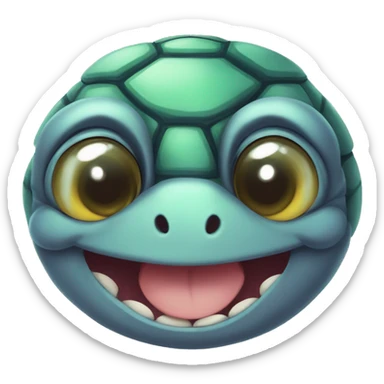 Turtle Prithee wend to catch but a wink as lief as possible sticker