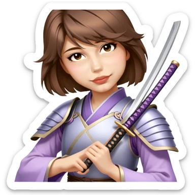 Gentle Samurai sticker