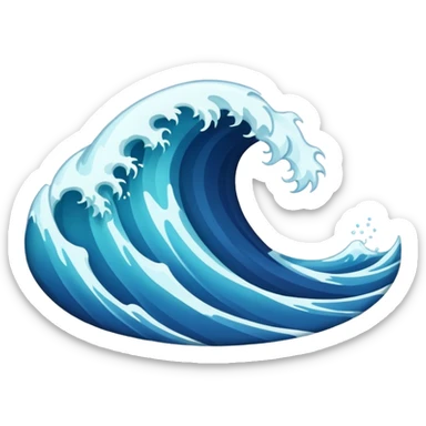 wave sticker