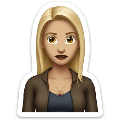 Buffy the vampire slayer sticker