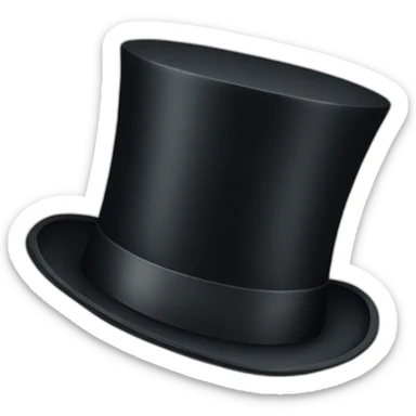 Top Hat sticker