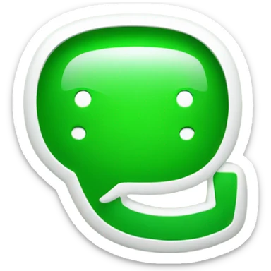 whatsapp logo sticker