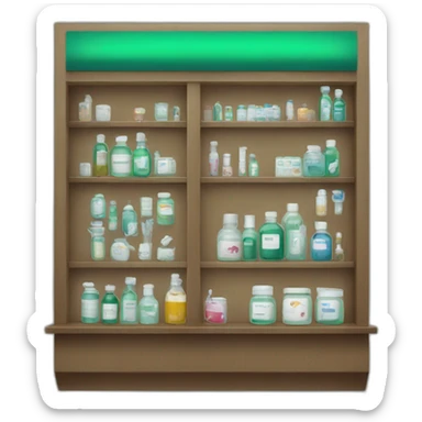 pharmacy sign sticker