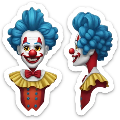 Payaso borracho  sticker