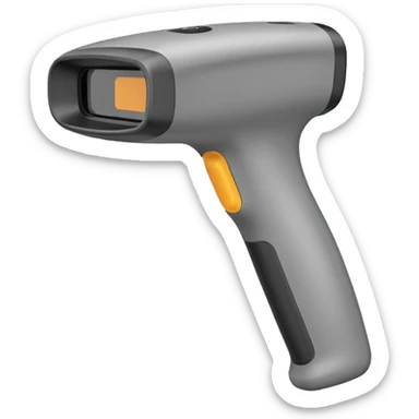 Hand-held scanner  sticker