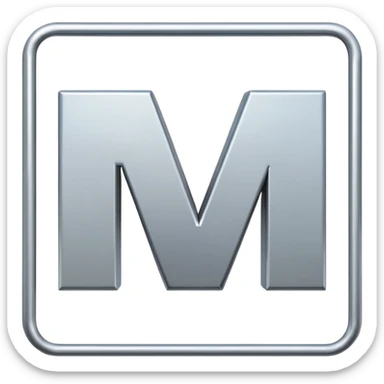 two letters beside eachother the first one says N and the second says O sticker