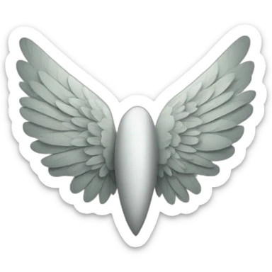 banknote with wings sticker