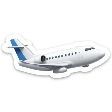 Plane  sticker