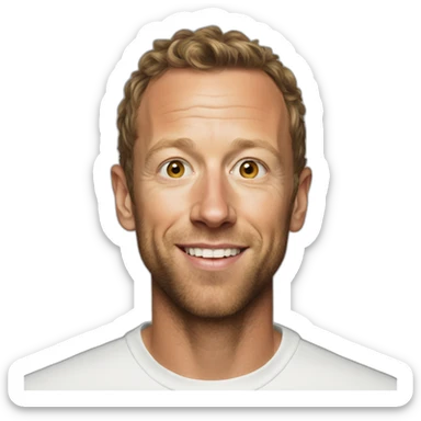 Chris Martin sticker