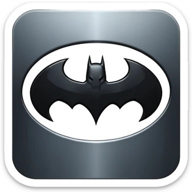 batman symbol sticker