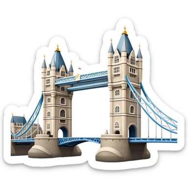 Tower bridge sticker