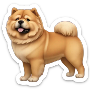 Chow chow sticker