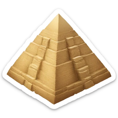 Pyramid sticker