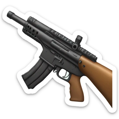 Rifle sights sticker