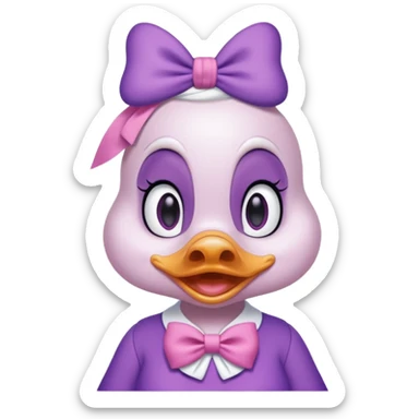 daisy duck sticker
