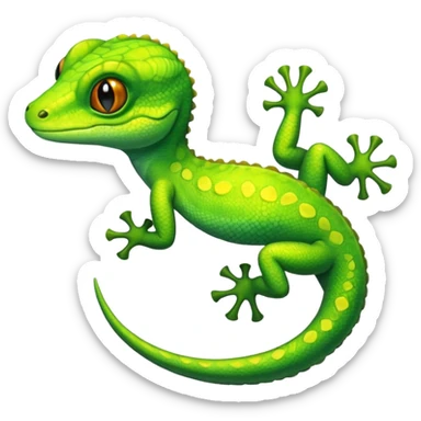 Gecko sticker