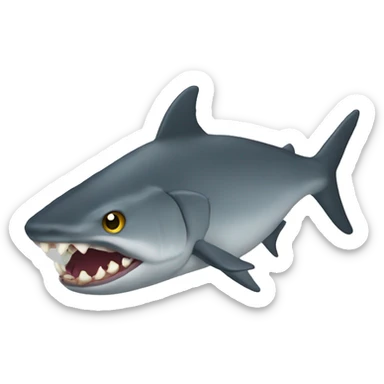 tiburon borracho sticker