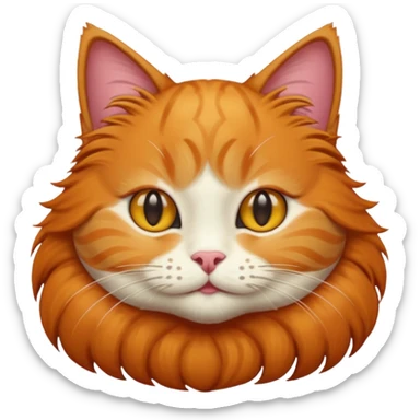 Cat care and Hygiene sticker