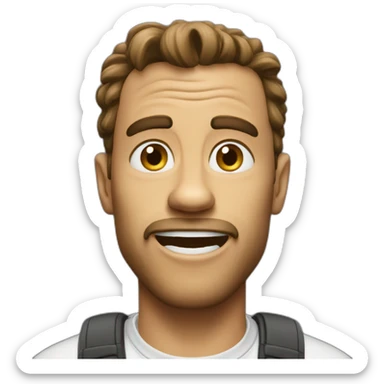 Goofy ahh griddy sticker