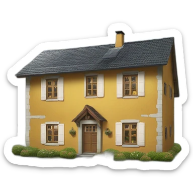 Haus ohne Dach  sticker