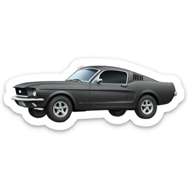 Mustang sticker