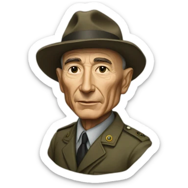 j robert oppenheimer sticker
