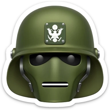 Green army helmet





































 sticker