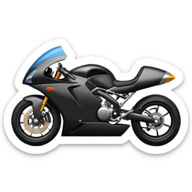sport motorcycle sticker