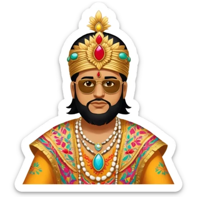 Vibrant Ceremonialist sticker