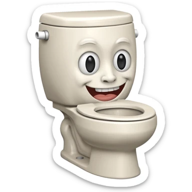 skibidi toilet sticker