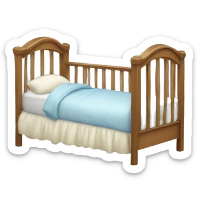 baby bed sticker