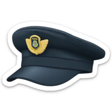 Military police cap sticker