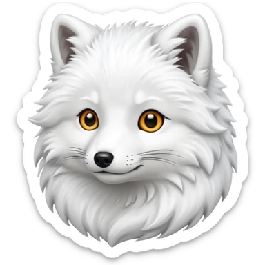 Arctic Fox sticker