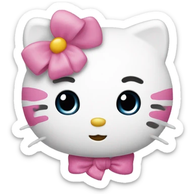 Hello kitty  sticker