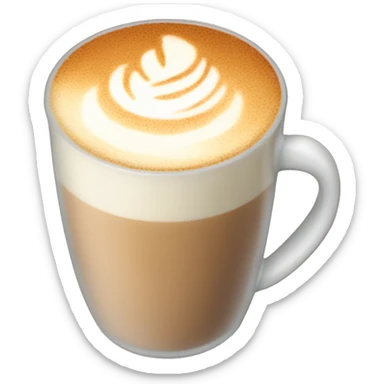 Chai latte sticker