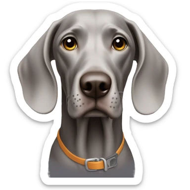 Weimaraner sticker