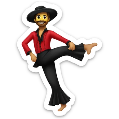 Flamenco sticker