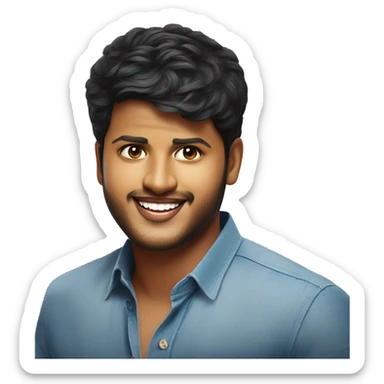 TOLLYWOOD ACTOR Sundeep Kishan sticker