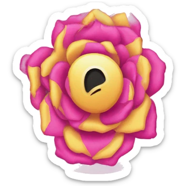 tapis de prière rose  sticker