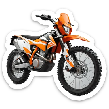 Cross ktm sticker