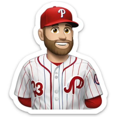 Bryce harper phillies sticker