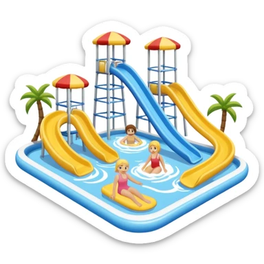 Water park  sticker