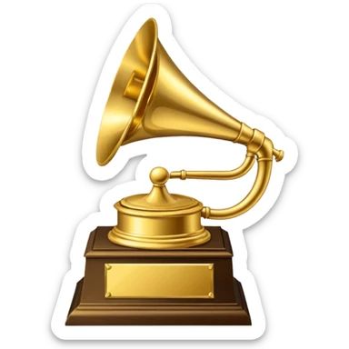 Grammy trophy  sticker