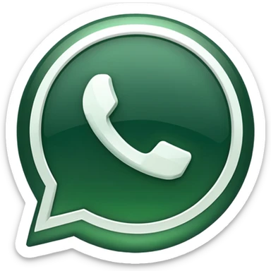 whatsapp logo sticker