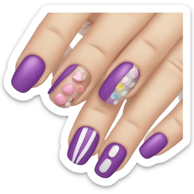 Manicure  sticker